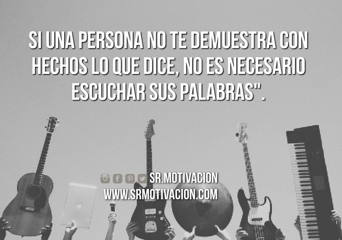 srmotivacion_tw's tweet photo. No es necesario escuchar sus palabras.
Share by @srmotivacion_tw https://t.co/JLpcW6uZi3