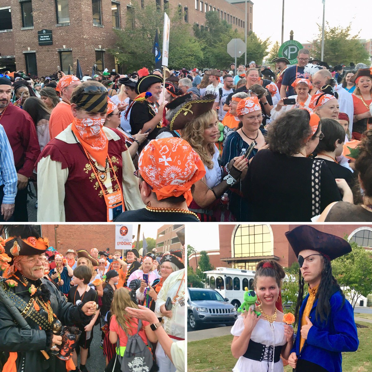 SuperNateTN's tweet image. Days o’ mayhem, adventure, and plunder with epic October heat caused mutiny to th’ blimey almanac that claimed autumn temps would prevail during th’ search for th’ booty. The Epidemic will give an extra heave ho for th’ loot! Go big, or walk th’ plank! #Geocaching #GoingCaching