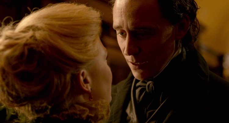 CRIMSON PEAK (2015) dir. Guillermo del Toroghost // after a family tragedy, a young woman is swept into marriage with a mysterious man, & taken to his faraway home—with walls that breathe, bleed, & remember.