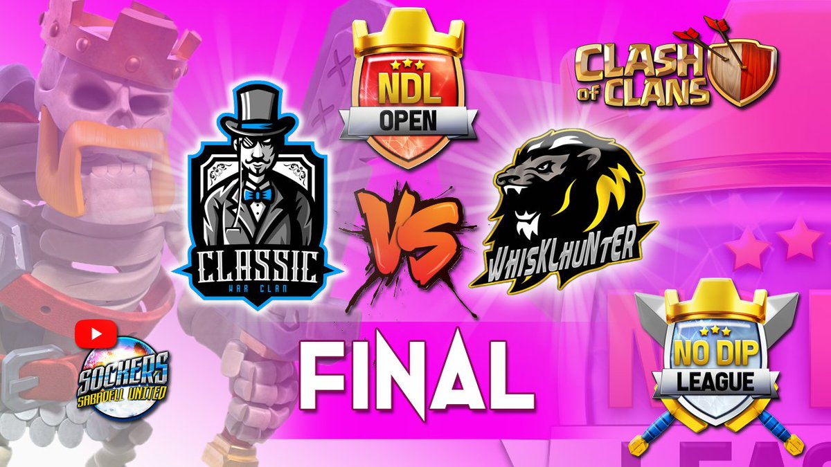 Sockers_'s tweet image. Te esperamos a las 6:00 am España.
👉youtube.com/c/SockersSabad…
10:00 PM COSTA RICA

GRAN FINAL NDL .MODALIDAD OPEN🔥
#CLASICCLAN 🆚 #wisklhunter

@ClanPitufos 
@No_Dip_League
ATAQUES EN VIVO!!!

RT🔄