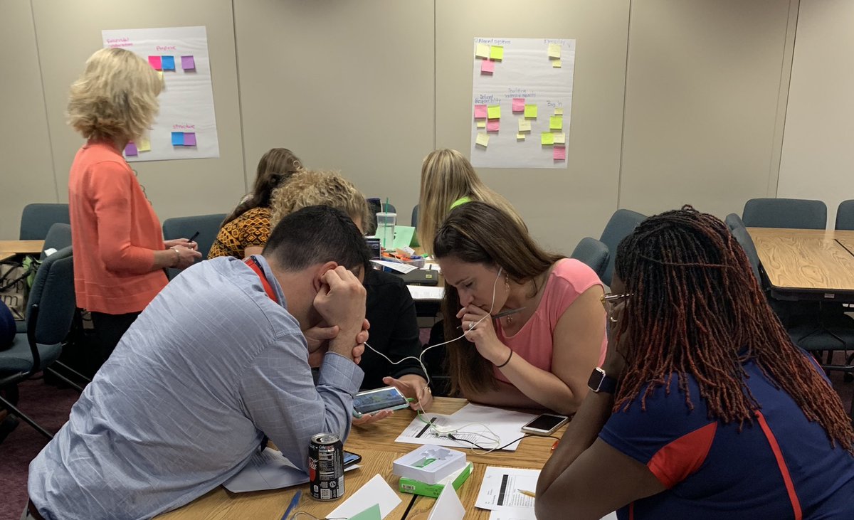 StephanieWyka's tweet photo. Had the best night facilitating PFPA PLC Part II tonight w/ @wilcoxpds1! Thanks so much @GlennaEWyatt for the opportunity to “sub” for you. This group of leaders were so reflective & are truly committed to supporting the work of a school-wide PLC. #ocpsPFPA #ocpsPLC https://t.co/st5u9gKQ6W
