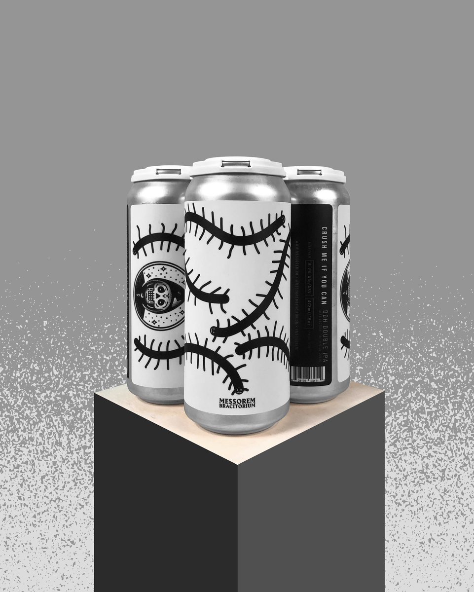 MessoremB's tweet image. SAMEDI - SATURDAY - RELEASE - 11AM

CRUSH ME IF YOU CAN - DDH Double IPA (avec lactose / with milk sugar) - Citra, Idaho 7 - 8.2% alc/abv, 473ml/16oz. - 22.00$ (4 pack) Limite/Limit 2 X 4 packs 

🆗👋

👉Aucune distribution - No distribution👈