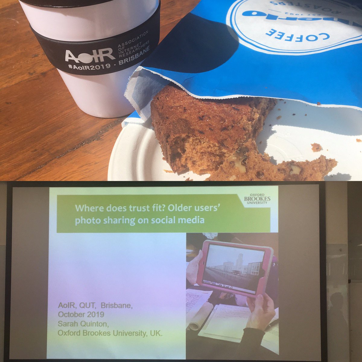 quinton_digital's tweet photo. Really interesting content at #aoir2019 this morning;digital activism, geolocation, and issues of legitamcy on social media . A truly interdisciplinary digital conference. https://t.co/u9ExK3HuBB