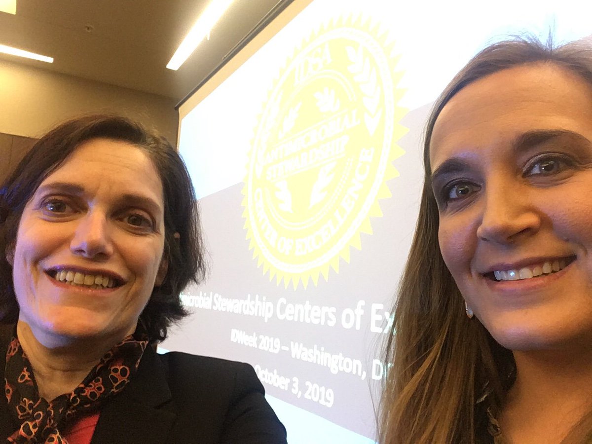Megan R. Cheatham and I at a reception in honor of <a href="/IDSAInfo/">IDSA</a> awarding our <a href="/EskenaziHealth/">Eskenazi Health</a> program the Antimicrobial Stewardship Center of Excellence designation—the first and only in Indiana.  <a href="/IUIDfellowship/">Indiana University Infectious Diseases Fellowship</a>