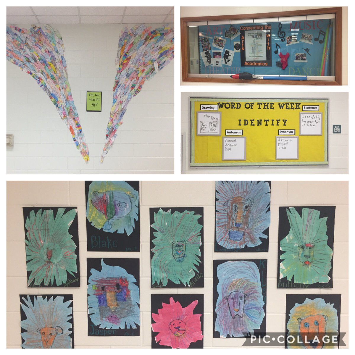 DrBridgetJordan's tweet photo. The walls at New Hope Elementary are a vibrant reflection of their commitment to nurturing the vast potential that resides in each HCS student. 💚🎓🎨 #ExpectBelief #ExpectLearning #ExpectCreativity @NHE_HCS https://t.co/mnKLH0yoLC