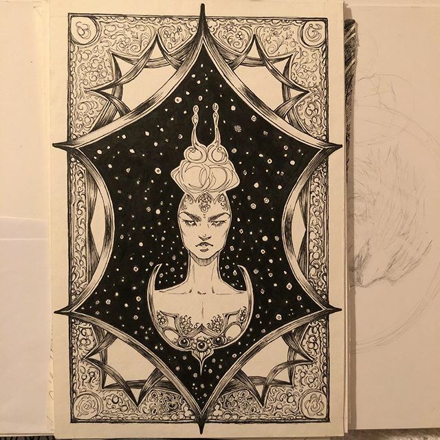 A little behind. This one is old and took me way too long. #inktober day 2  ift.tt/2oM4DUC