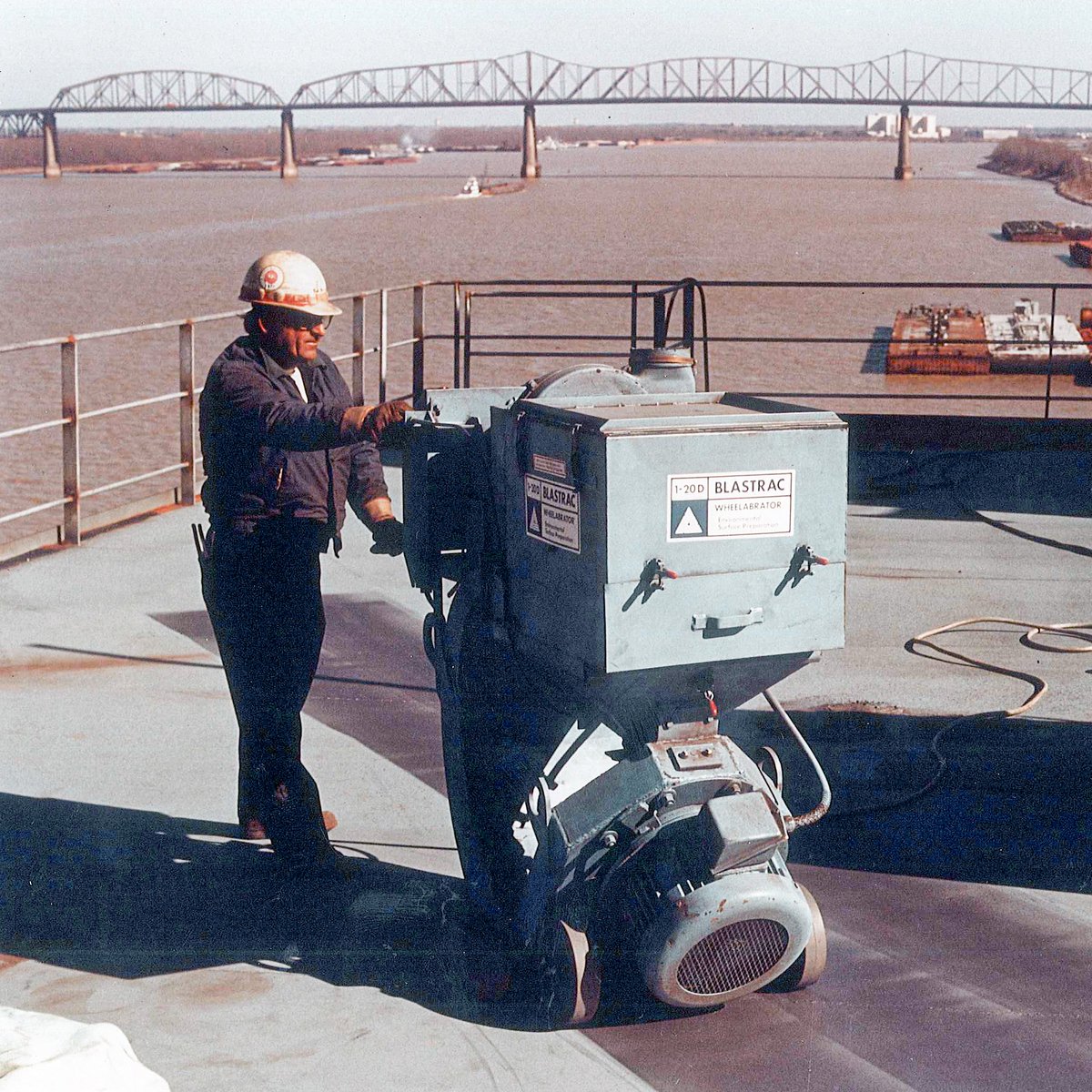 Throwback to the 1-20D!
#throwbackthursday #blastrac #shotblasting