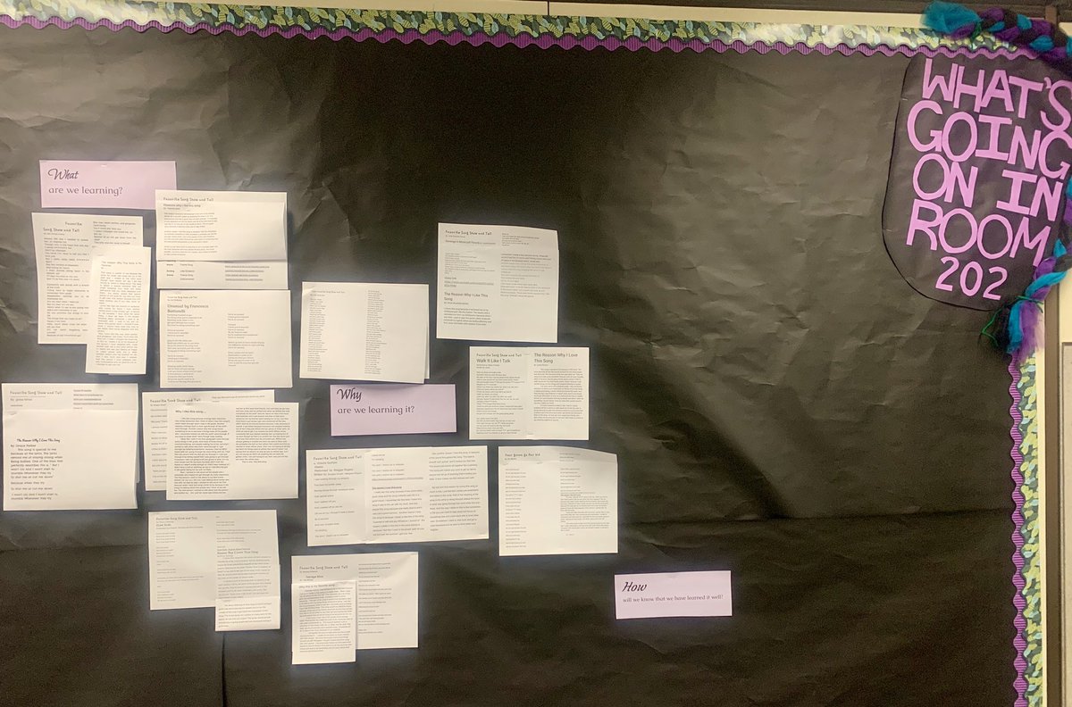 CCMSWildcats's tweet photo. What’s going on in Rimmer’s classroom? Teacher Clarity: theory into practice. What are you learning? Why are you learning it? How will you know you learned it? #TeamGBSD #CCMSLevelUp https://t.co/uSnWLdx58N
