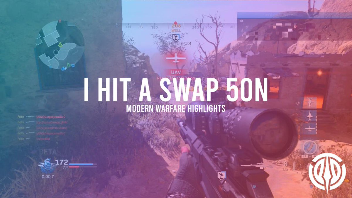prithiums's tweet photo. 🚨NEW MODERN WARFARE VIDEO🚨
📸Thumbnail credit @plinkzybtw
#SoaRPrith @SoaRZephy
🎬https://t.co/YQ7H5VopO7 https://t.co/rCcAPvTiMy