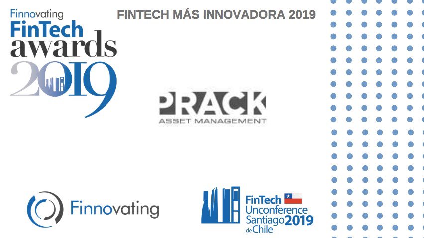 FinnovatingHub's tweet photo. ¡Enhorabuena a @PRACKam ! #FinTech más Innovadora en la #uFinTechCHILE 💥 https://t.co/bC69hdE9oC