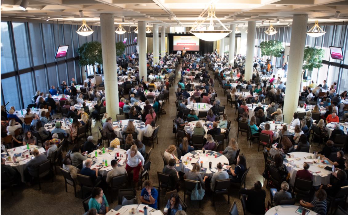 GovMikeDeWine's tweet photo. #ThankYou to everyone who attended our #BuildingResiliency19 Pediatric Mental Health Summit in #Dayton today, and thanks for all you do to help children who've been subjected to abuse, neglect, or other traumatic experiences. @OhioChildHosp https://t.co/ua2IoLJ65S