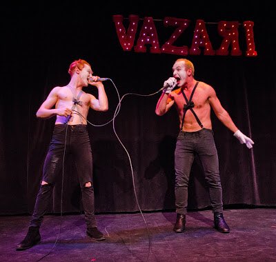 Tonight the nightmare factory that is <a href="/christophblades/">Chris Blades</a> and I collaborating without the rest of the band host <a href="/vazaridance/">Vazari Toronto</a> PLUNGE: The Cabaret! Come watch us roast the sh*t out of each other at <a href="/buddiesTO/">Buddies in Bad Times Theatre</a>. Tickets available at the door. 🎡