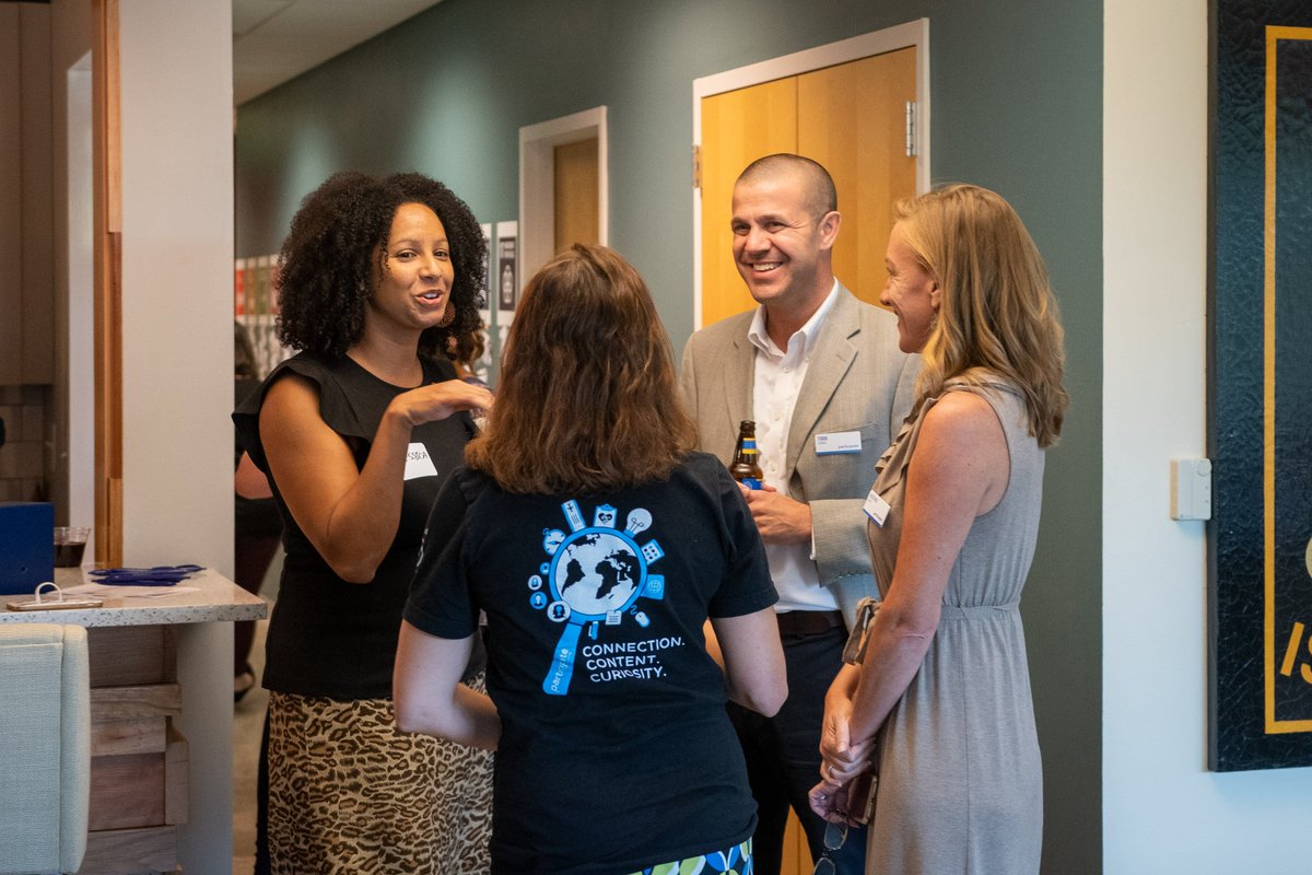 ParticipateLrng's tweet photo. Last night, we had the honor of hosting a @BCorporation happy hour, where our fellow #BCorps of the Triangle gathered at our Chapel Hill office. It was an inspiring time to connect with other mission-driven organizations who share our desire to do well and do good. https://t.co/9O15EiaU4i