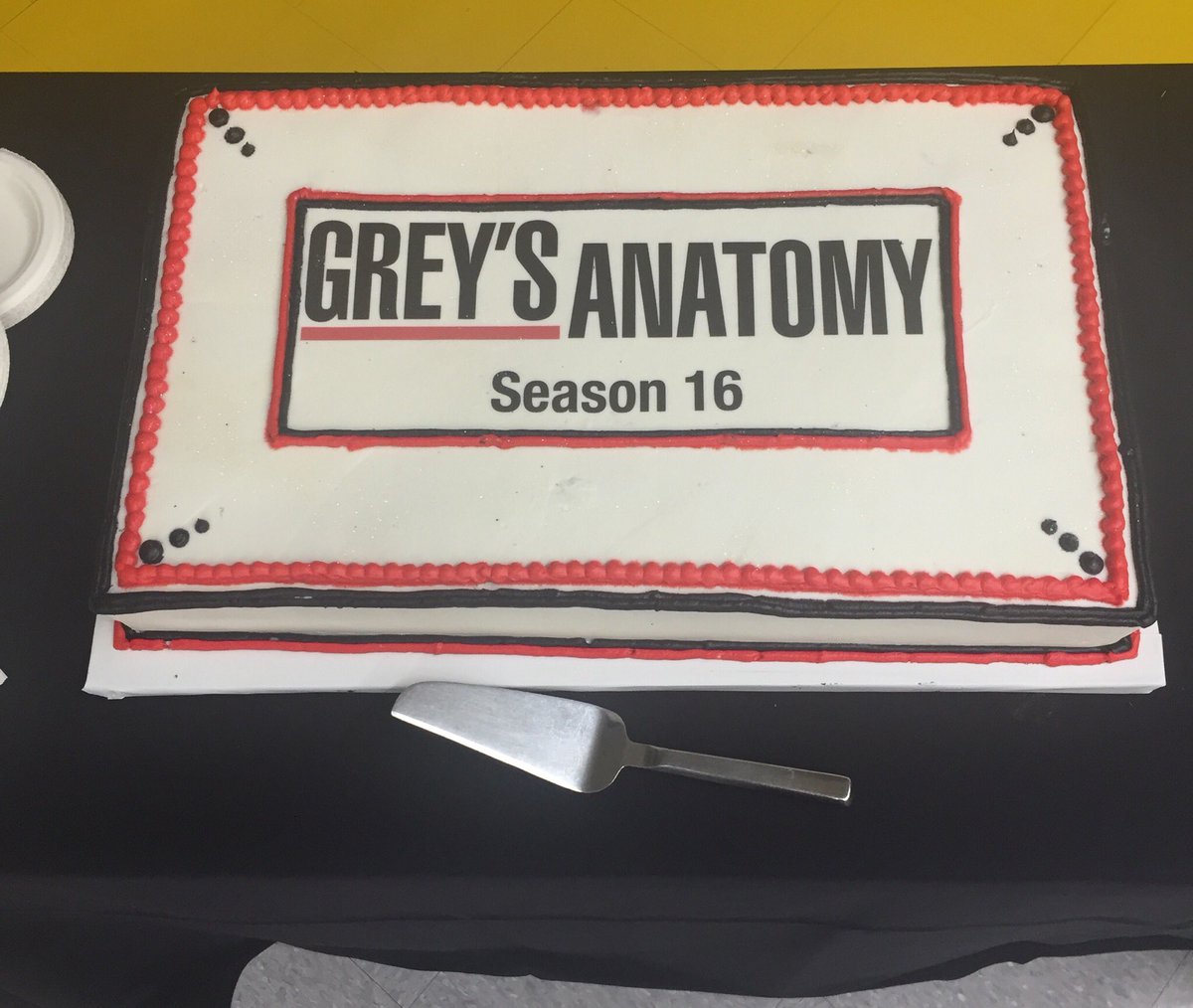 GreysProps's tweet image. First crew screening of Season 16!