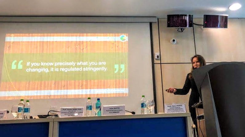 We were honoured to join the "Plant Breeding Innovation-
Recent Developments &amp; Future Trajectories" Conference in Iasi to promote our initiative. Inspiring talks &amp; discussions made it clear: More science-based policies needed! Be part of it: bit.ly/2ZgAjyE #cropsmatter