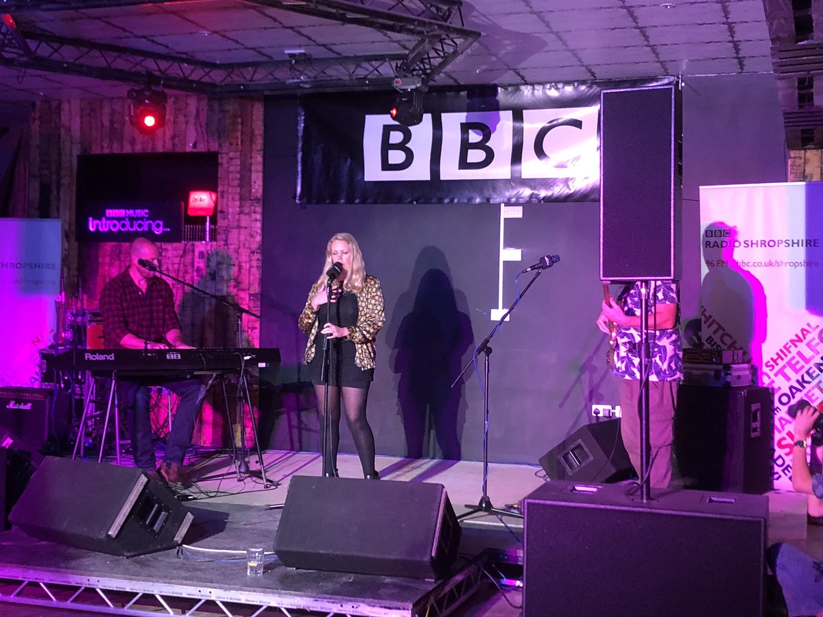 Great to have live music in #Telford Town centre at the new Albert Shed @albertloveslive . On #bbcmusicday saw some great sets from @PaprikaBlues @YoungBravesUK @trademarkblud and #emmalinney . #keepingmusiclive