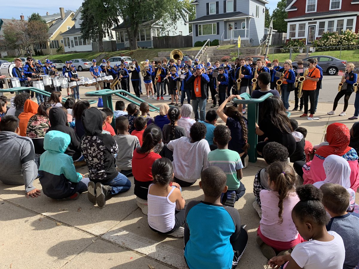 The Mighty Millers came to Green today for their Homecoming Tour. Our students enjoyed a great show!  Thanks <a href="/MPS_Washburn/">Washburn High School</a>! @MPS_news <a href="/MPS_Green/">MPS Green Central</a>