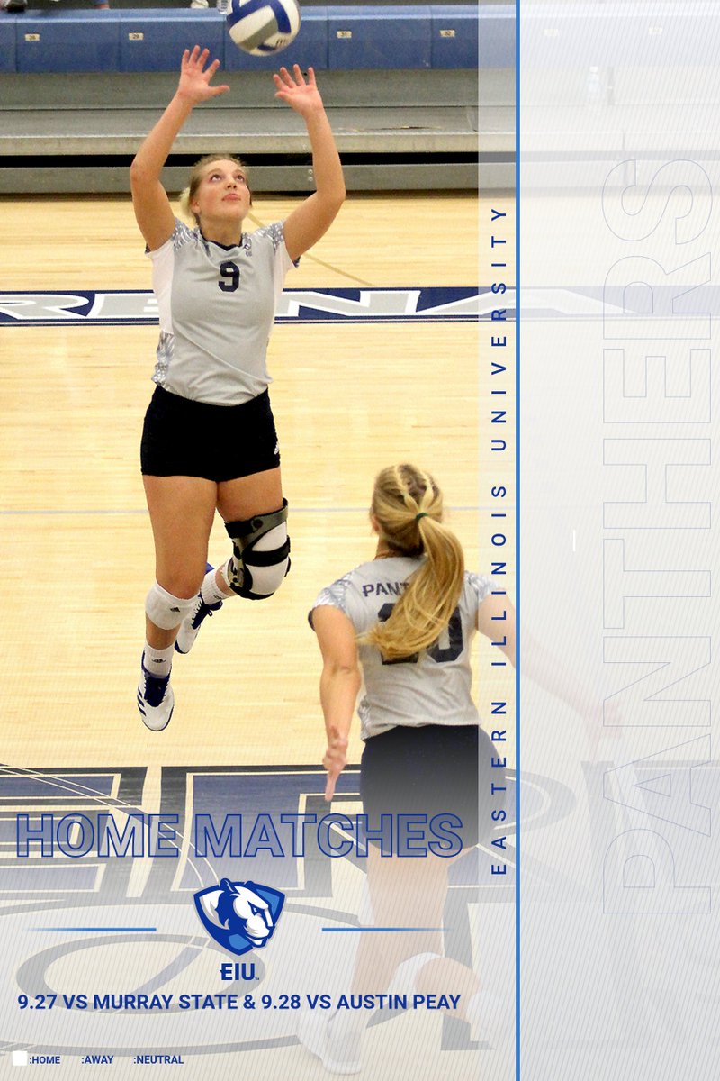 Opening conference play at HOME. Tomorrow @ 6pm in Lantz &amp; Saturday @ 12pm. Let's go Panthers! #eiubleedblue #focused #w1nasone