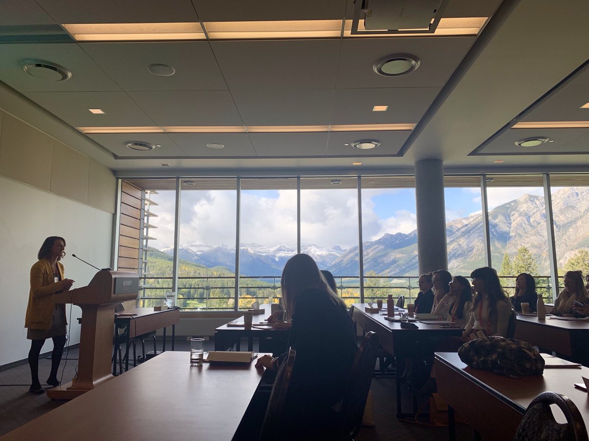 PattonMichaela's tweet photo. Incredibly grateful to have had the opportunity to present at the International Psycho-Oncology Society World Congress in breathtaking Banff. Even better, I got to discuss my research with world leaders in the field as well as patients and advocates. Heart=full. #IPOS2019 https://t.co/tXOn8R4NYu