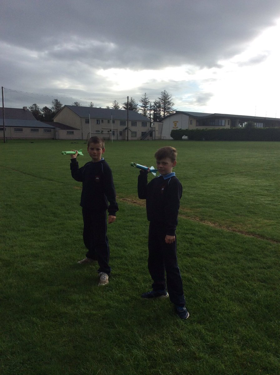 We had a tie- breaker in our javelin challenge today,well done everyone 👏👏