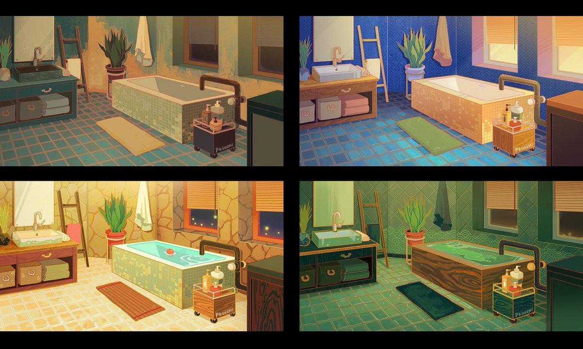 pegushi_'s tweet image. Hi All!!
I’m a Background Painter and will be available for in-house/freelance work starting next week! Let me know if you’d think I’d be a good fit for your project!
💌EMAIL💌 pshi@alumni.risd.edu
✨WEBSITE✨pegushi.com