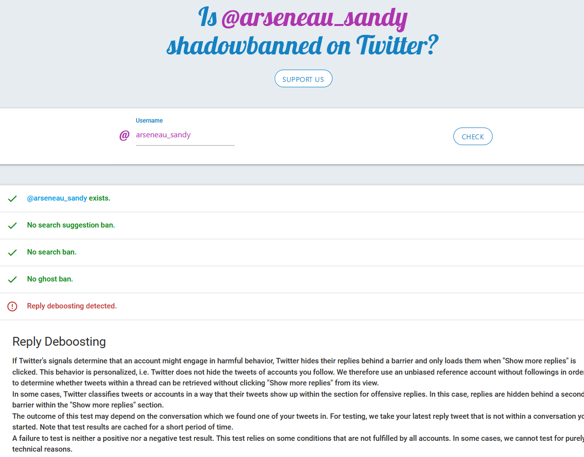 KlatuBaradaNiko's tweet photo. @DrVanHelsingPhD @arseneau_sandy I don't know the time line on this event, but you have been #Debooted, a low lever version of #ShadowBan https://t.co/saWqVdUIuD