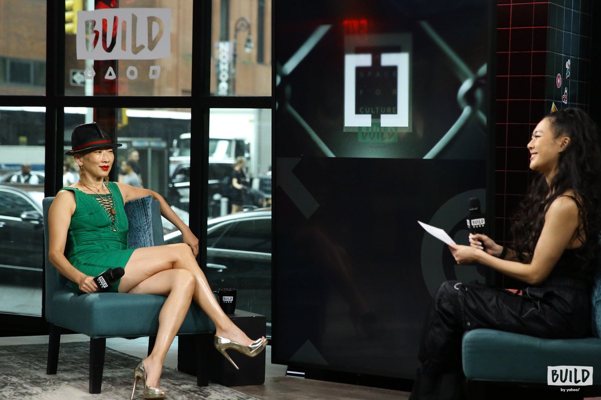 kimmythepooh's tweet photo. My very last @BUILDseriesNYC interview <3 Lovely lovely time with @sophchang , whose book #thebaddestbitchintheroom came out today. so much love :))))) https://t.co/yc4G2TIq1F