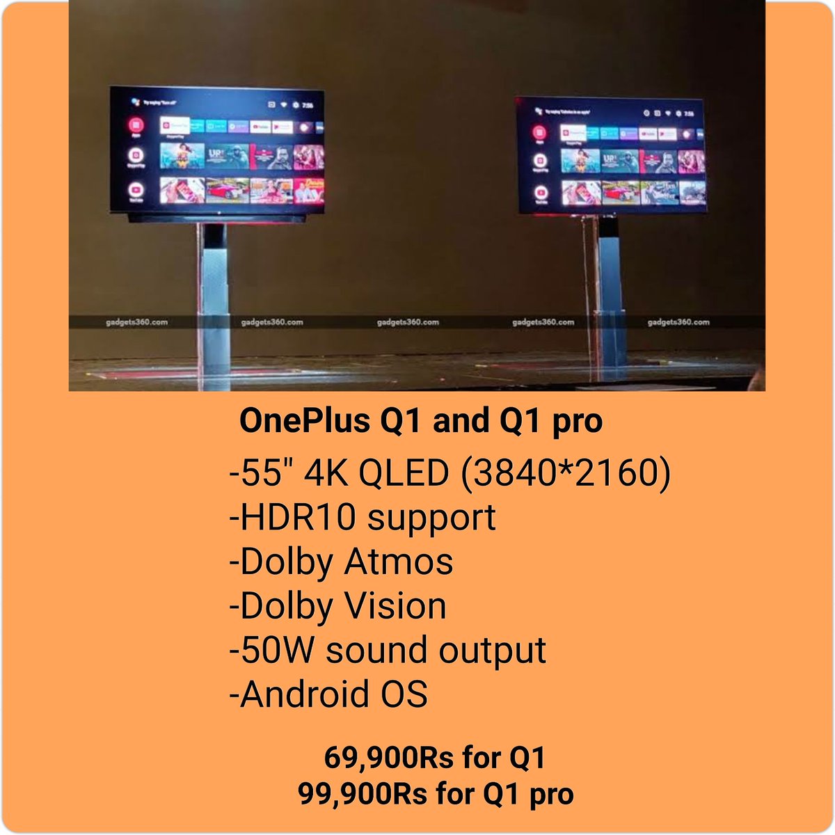 TECH__TJ_'s tweet photo. The OnePlus TV❤️
#oneplus #oneplusindia #oneplus7 #oneplus7pro #oneplus7t #oneplustv #india #refreshrate #90hz #fluid #fluidamoled #ufs3.0 #android #qualcomm #snapdragon #tech #technews #technology #techtj #mobile #mobiletechnology #mobiletech #oxygenos @oneplus @OnePlus_IN https://t.co/YqP46tA6qG
