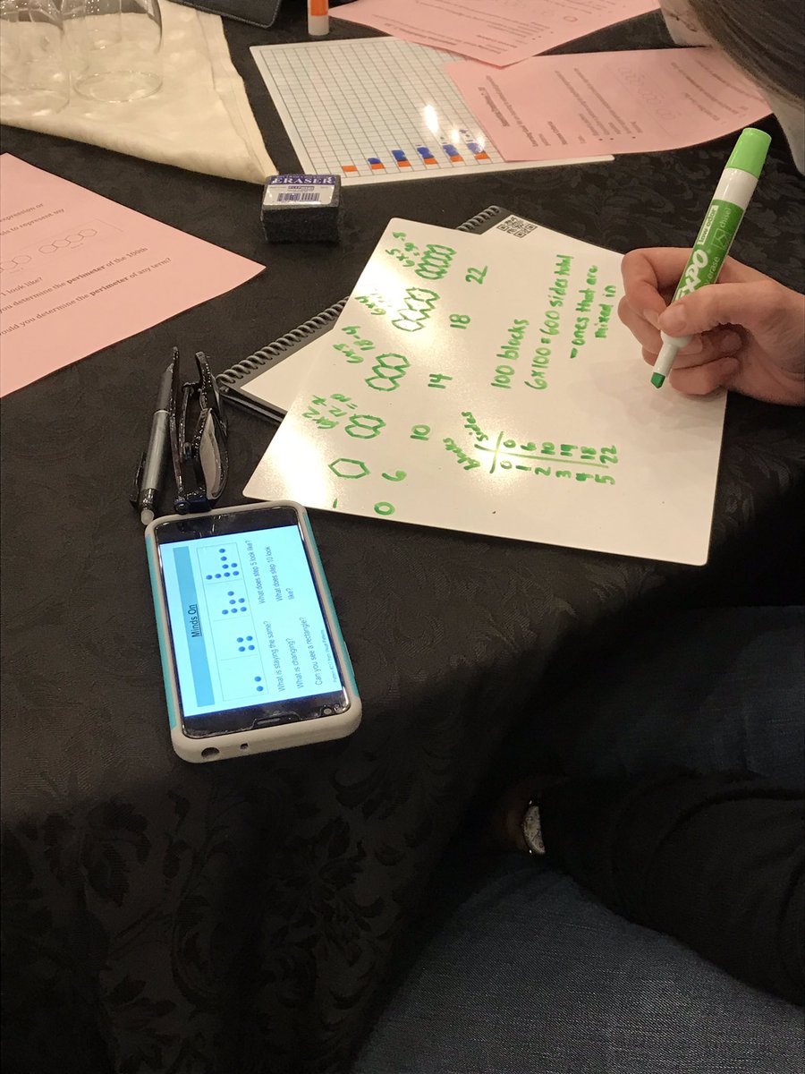 peelengagemath's tweet photo. Working with progressions and algebraic reasoning...do we focus on the answer? How do we make thinking visible? What do we have to learn when we see a variety of responses? What is your next move as a teacher of mathematics? #EvidenceBasedStrategies #EngageMath https://t.co/6GhH1lG51y