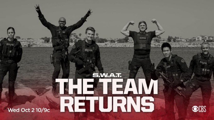 SWATCBSFANS's tweet photo. @MaevaVD2015 S.W.A.T Premieres WED OCT 2nd #CBS #SWAT #TEAMRETURNS https://t.co/a4XKOVV7ma