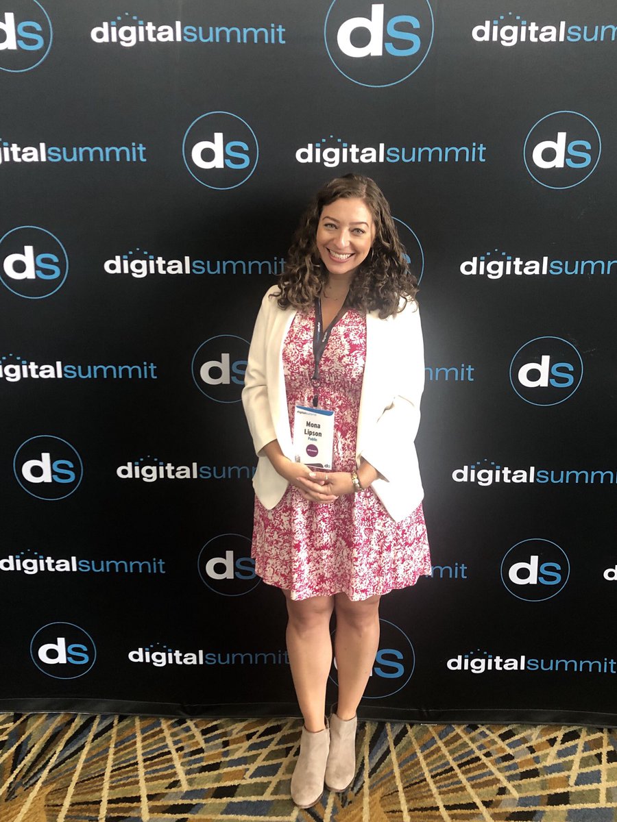 itsmona's tweet photo. What do me and @dennisrodman have in common? We both spoke @DigitalSummits today! 😂 thanks for having me #DSDet and letting me preach about #purposeforprofit. https://t.co/MJzN8s3ESE