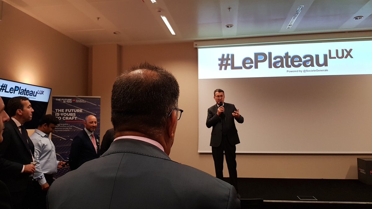 AltoAdvisory's tweet photo. Innovation at @Leplateau_lux ! Great platform , great connections between #fintech and #Banks ! https://t.co/0ofeJlkGwq