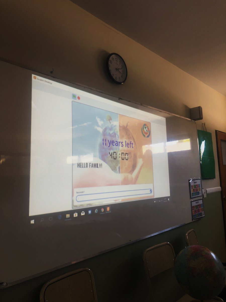 sofianewlands's tweet photo. 40 minutes in the scape room represent the 11 years we have to make the world a better place! #rockingsdgs #spreadsdgs #colnls @ONU_es @GretaThunberg https://t.co/2EgBbGeARJ