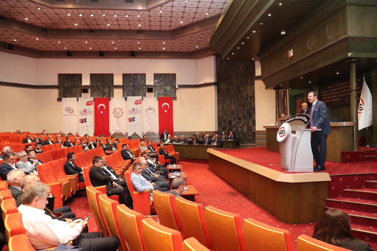 RHisarciklioglu's tweet photo. Ankara Ticaret Odası Eylül ayı Meclis Toplantımızı gerçekleştirdik. @ATOkurumsal @GurselBaran https://t.co/LTIu0RKkFe