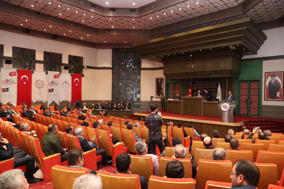 RHisarciklioglu's tweet photo. Ankara Ticaret Odası Eylül ayı Meclis Toplantımızı gerçekleştirdik. @ATOkurumsal @GurselBaran https://t.co/LTIu0RKkFe