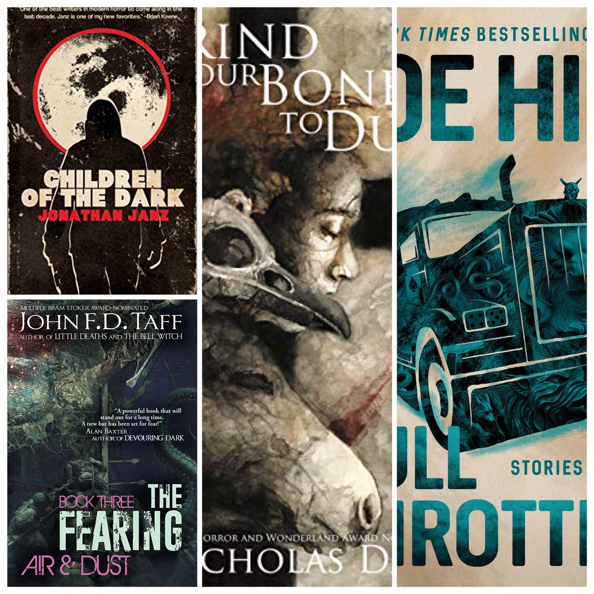 BrennanLaFaro's tweet image. My October #SpookStack.  Some books to finish, some that I’ve been meaning to get to, and some that are on their way to me.