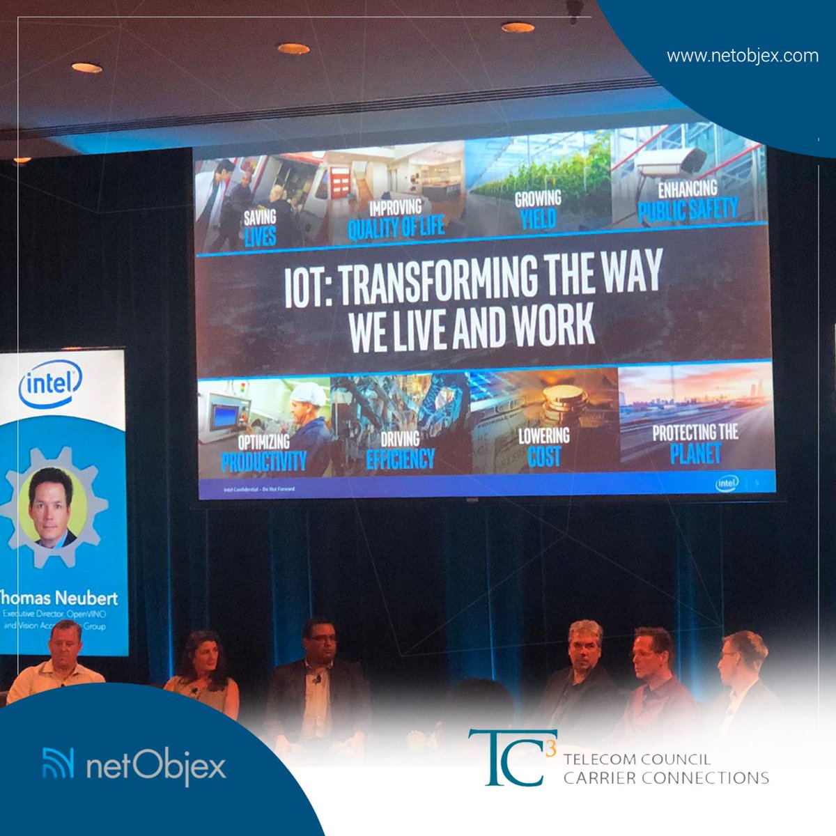 NetObjex's tweet photo. Proud moment for the team!
Team #NetObjex is at @TelecomCouncil's @TC32019 event in Menlo Park,CA. We were selected among Top 15 companies globally for this year’s Innovation Showcase.The selection was done by 50 #global_telecos, serving 3B customers across the world.
#TC3Connect https://t.co/FGXECvEHiZ