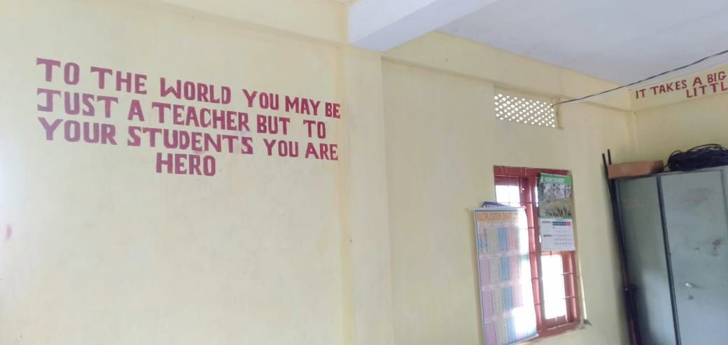 DC_LongdingAP's tweet photo. #WisdomWall Walls of Govt Upper Primary School Kamha-Noknu at Khakam block in Pongchau circle decorated with motivating thoughts. An initiative led by Sh. Jatwang Wangsa, PRT , spreading positivity among students and teachers.@educationArPr https://t.co/FONBcqCxtg