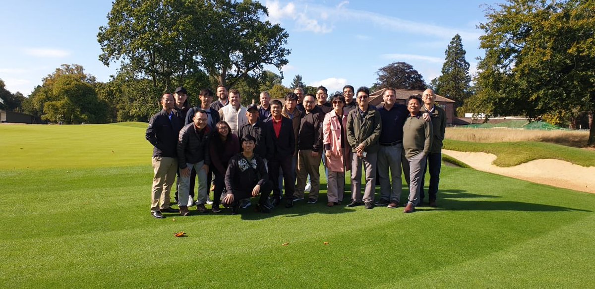 BernhardCompany's tweet image. A fantastic educational day shared with our Asian and Australian distributors. Thank you @royalnorwichgolf for your hospitality! #education #turfhealthsolutions #sharpeningsolutions #lightingsolutions #greenkeeping