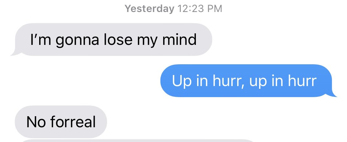 Lotsamovin's tweet photo. @ropinraelynn @sharpmomma00 Meanwhile at our house it’s the other way around!🤣 @Davis12Maison didn’t think I was funny🤷🏼‍♀️ https://t.co/WpoamELOsP