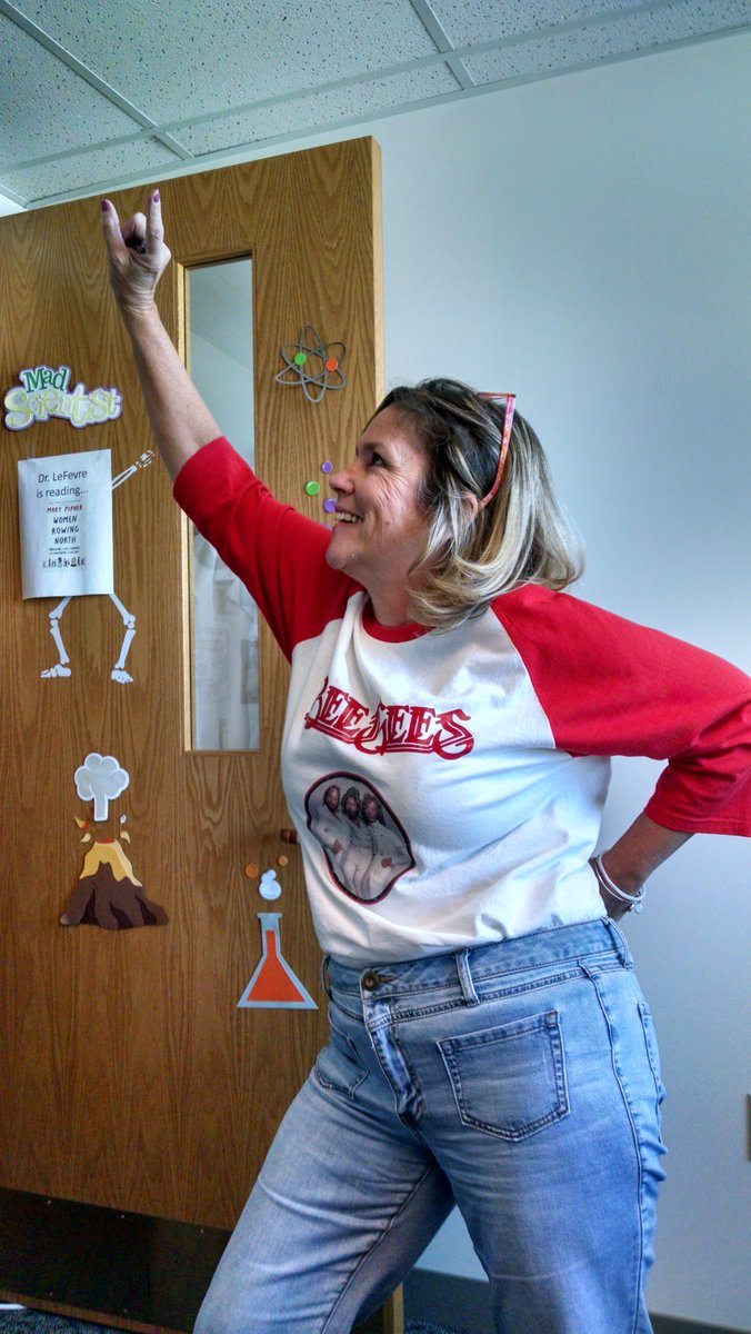 HOCO Flashback Day and Stayin" Alive with Dunham... #nwStaffSpirit