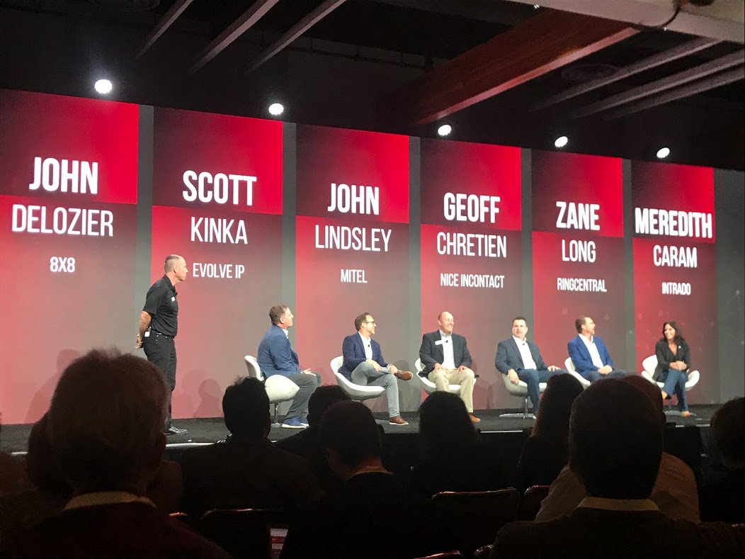 EvolveIP's tweet photo. Our CTO is on the GO! @scottkinka on the general session panel at @IntelisysCorp #ChannelConnect2019 #EvolveChannel ☁ https://t.co/g96wfRZRde