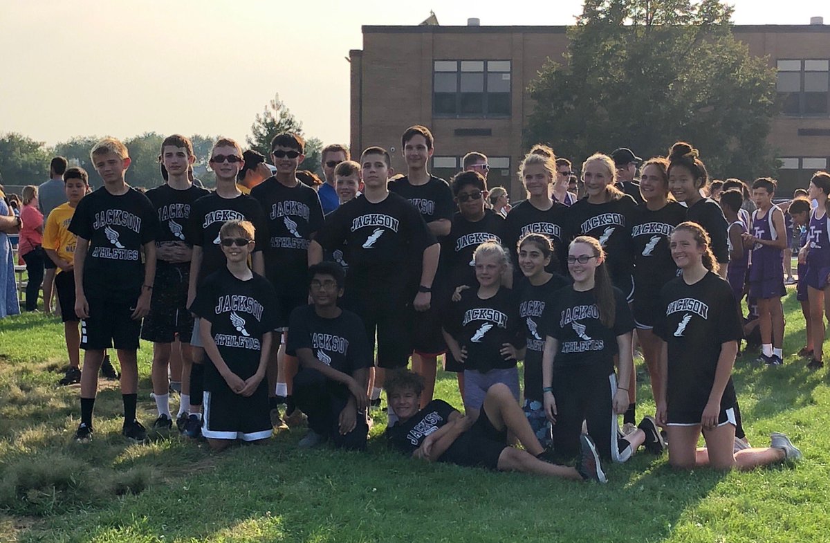 Congratulations to this 8th grade group for three outstanding years running for Jackson! #d45learn4life #JAJaguarsROAR <a href="/d45Jackson/">Jackson Middle School</a>