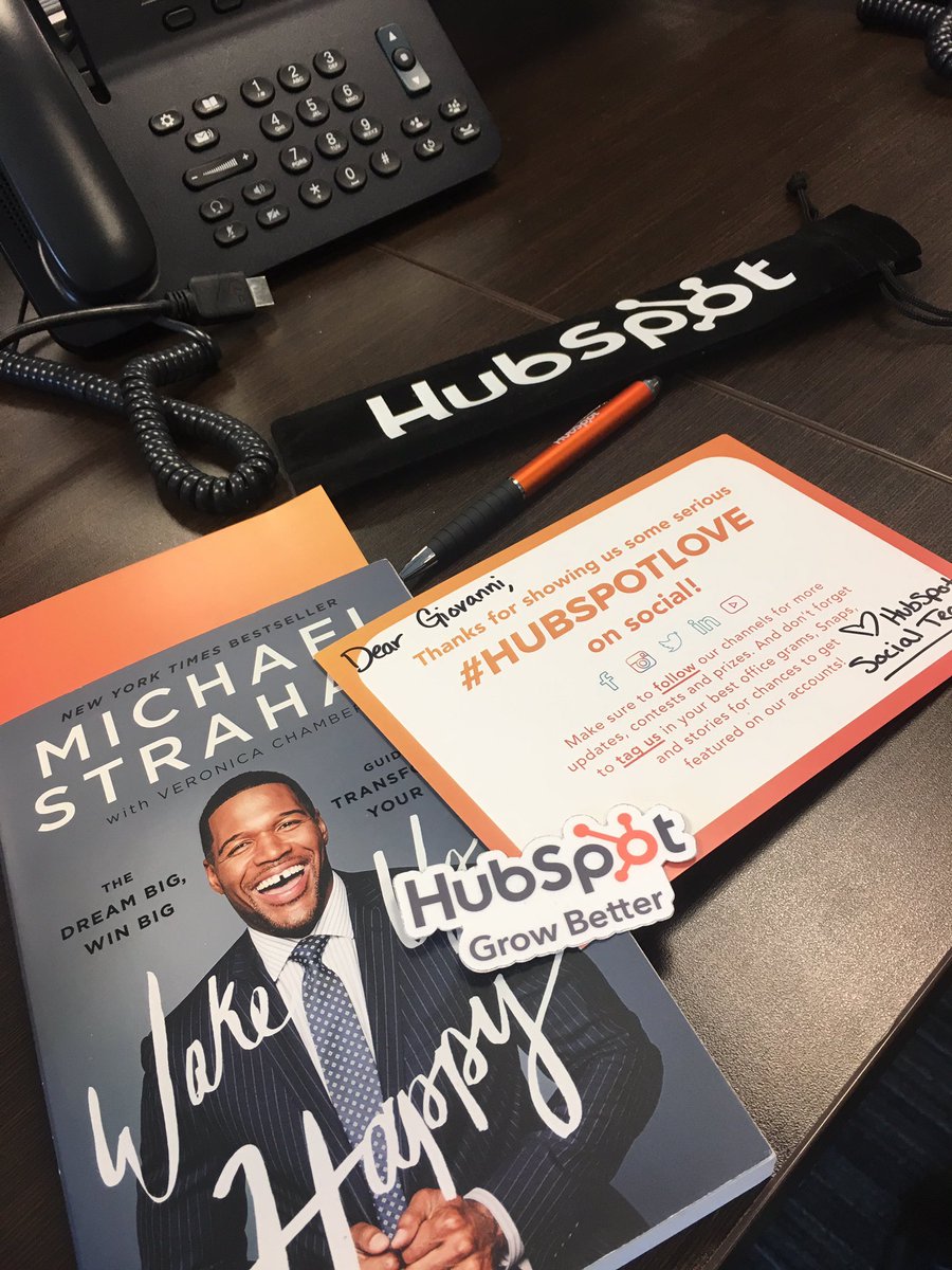 GioTropeano's tweet image. Thanks @HubSpot !
#hubspotlove
#delight