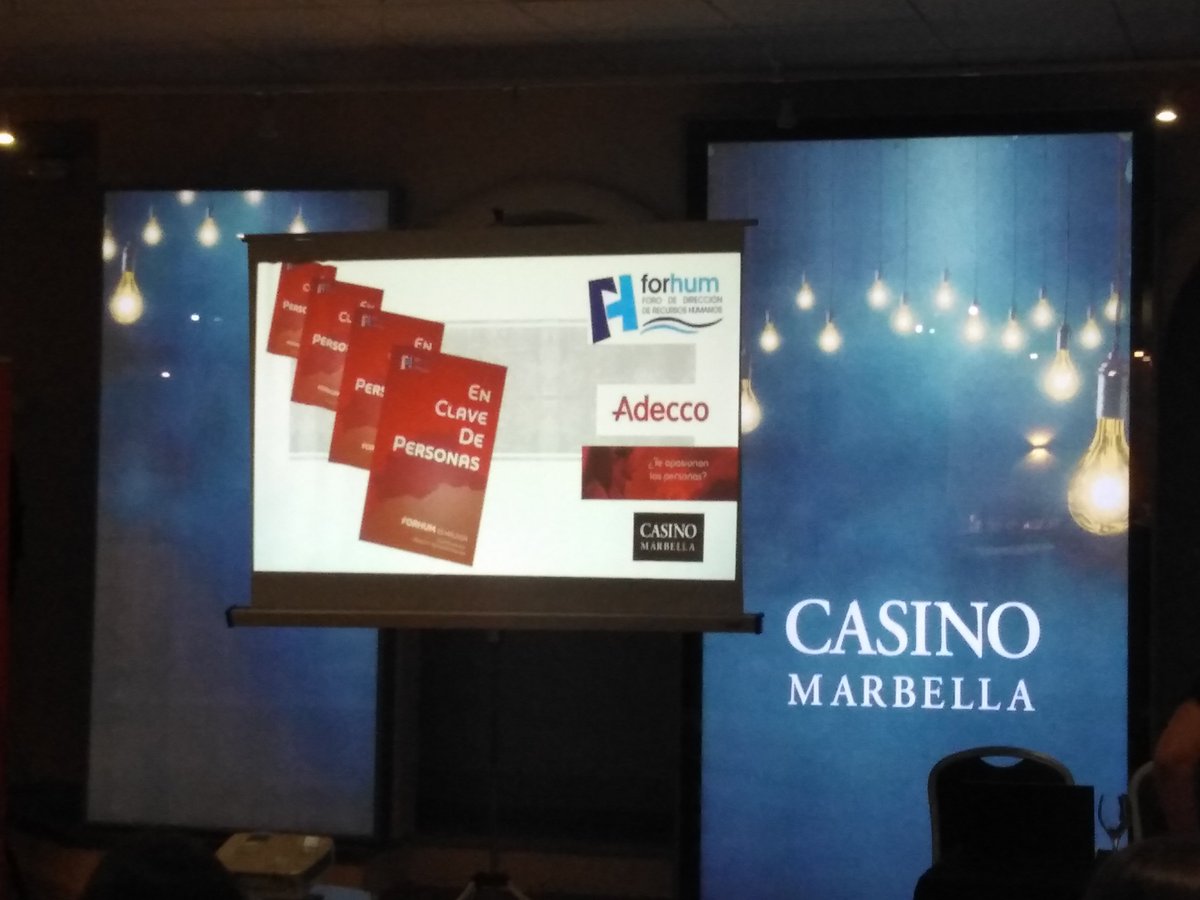 AdeccoCadenas's tweet photo. Comenzamos la presentación de la edición especial del libro "En Clave de Personas" #Adecco #Forhum # RRHH #Marbella https://t.co/B9RuatguBP