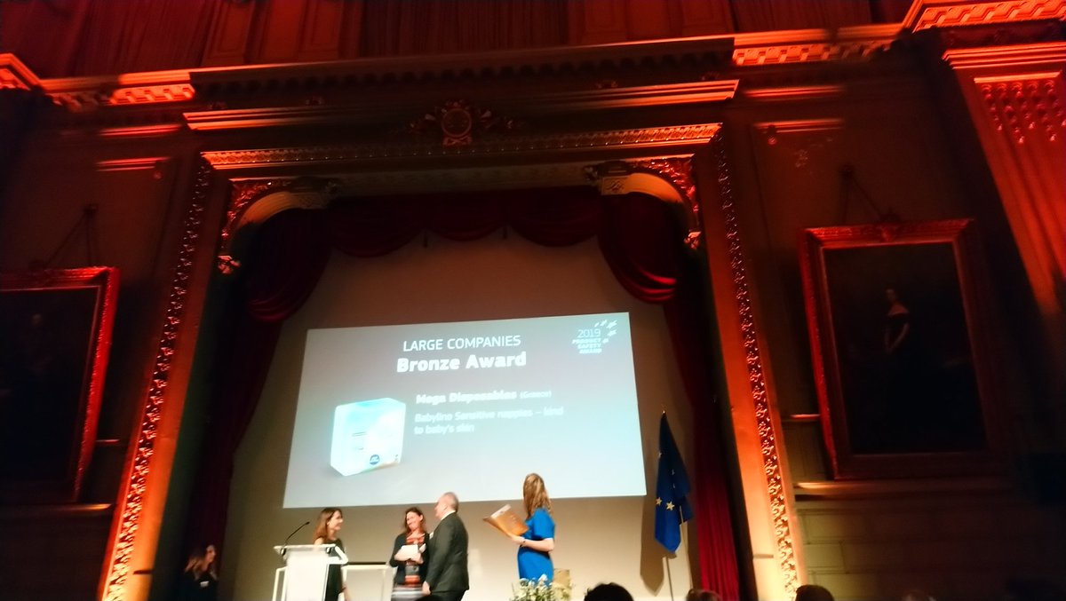 Efthy_Brussels's tweet photo. #EUProductSafetyAward happy to see Greek manufacturers receiving credit for innovating for safety. Congratulations #megadisposables https://t.co/d4oTxLHN0Y