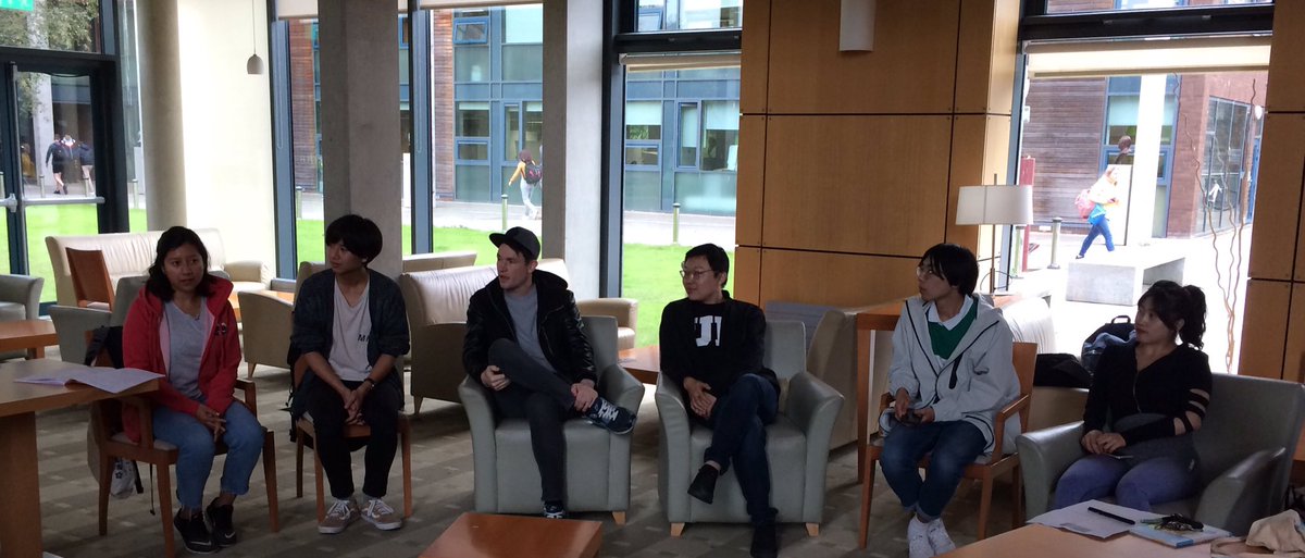 BatardiereMT's tweet photo. Great buzz on @UL campus today. The #multilingual #literature reading event was special, 'far from the madding crowd' #languagesUL @mlal_ul @AonadnaG  @LC_UoLimerick @InternationalUL @ULIntSociety #EDL2019 #coeEDL https://t.co/C0tyWyOHDe
