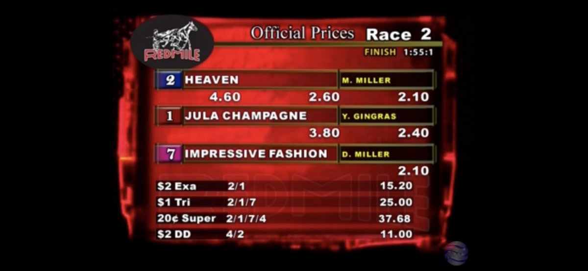 🥇👏🏼💪🏼 Atta girl Heaven!!!! 😇☁️@MMillerDriver @ErvMillerStable @RedMileHarness @maholmes_14