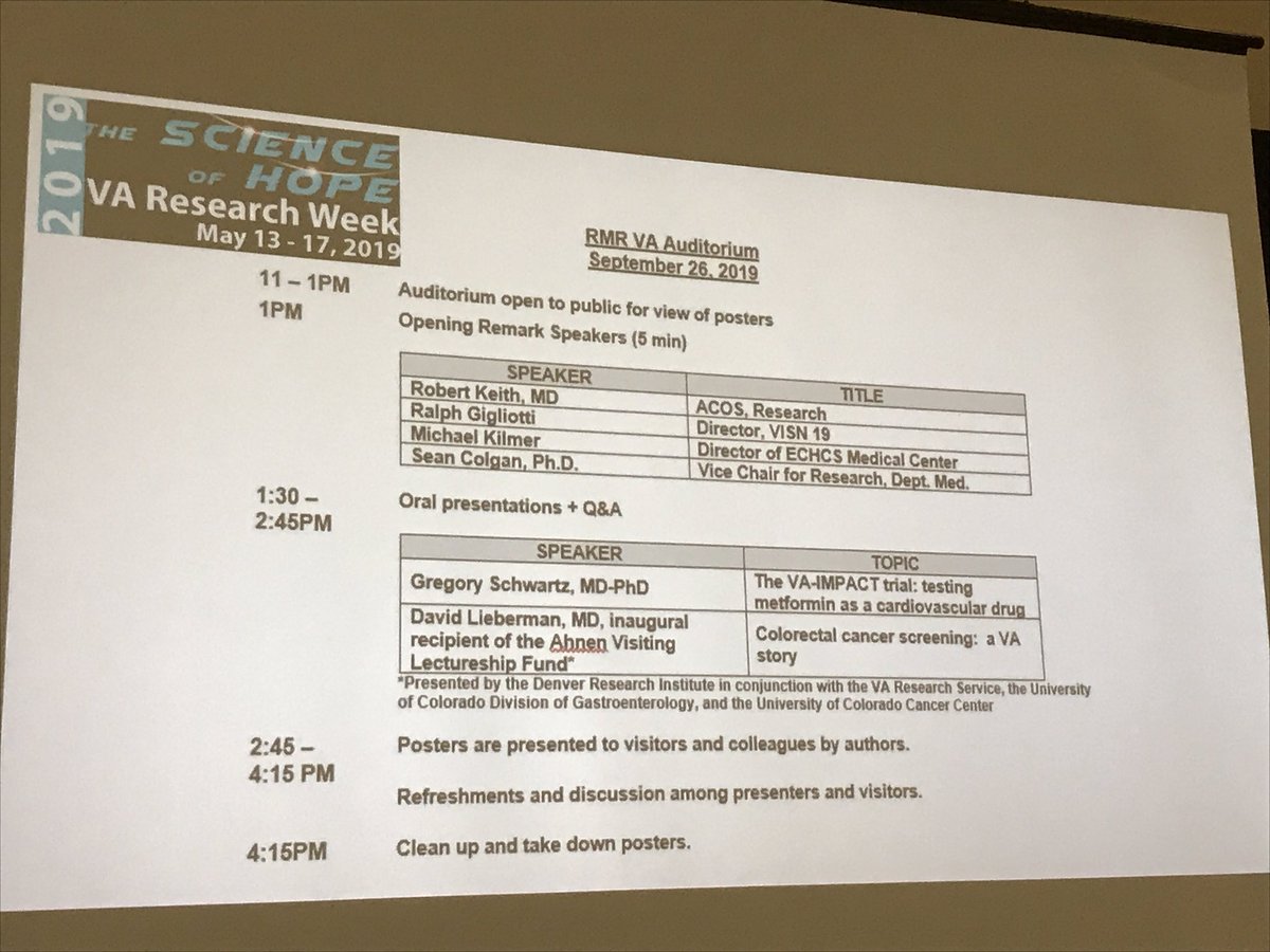 RMIRECC's tweet photo. #VAResearchDays is taking place @VAECHCS today and tomorrow from 11a-4p. Opening remarks begin at 1p, All are welcome @VAResearch @vahsrd @SeaDenCOIN @EasternCoGrecc https://t.co/aNjnL9KI6B