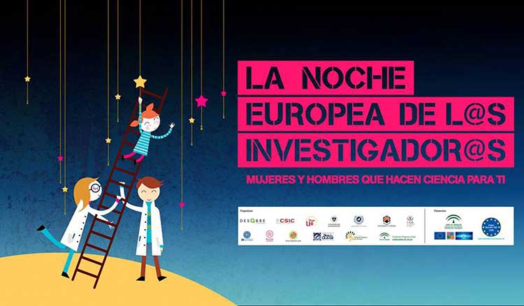 CientificaM's tweet photo. Si os quedaisteis ayer con ganas de más, o no pudiste finalmente venir; os esperamos mañana en la noche europea de los investigadores de Granada en el Paseo del Salón. A las 18:00 en el stand 14!! No faltes!! https://t.co/GEInFWri6P